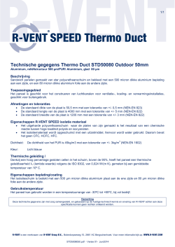 R-Vent SPEED Thermo Duct OTD 50080 50mm
