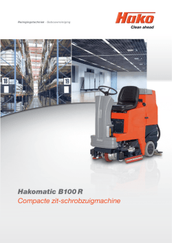 Hakomatic B100 R Compacte zit