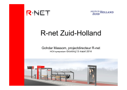 R-net Zuid-Holland / door Gohdar Massom