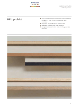 HPL geplakt