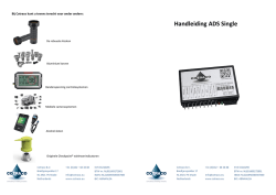 Handleiding ADS Single