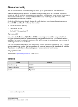 Staden hartveilig Velden