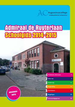Schoolgids 2014-2015 5