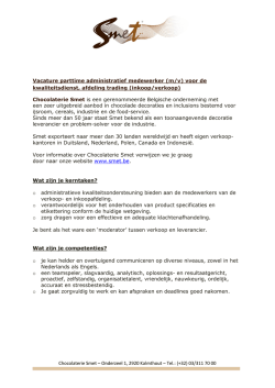 4452 adm mdwkr Chocolaterie Smet