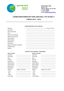 Download hier het aanmeldingsformulier