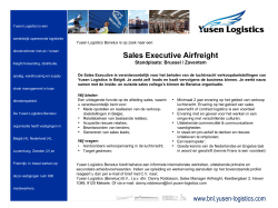 Sales Executive Airfreight