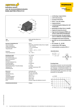 Datasheet (Nederlands)