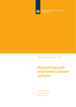 Economic growth and funded pension systems