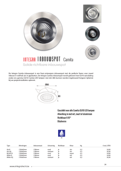 Integra I nbouwspot Camita