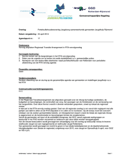 17 agp Vervolg afspraken RTA pdf PDF