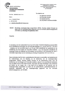 . federale overheidsdienst