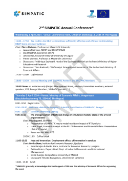 Draft Agenda_SIMPATIC 2nd Annual Conference_speakers