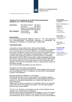 "140507 verslag CWG Additieven 7 mei 2014" PDF document