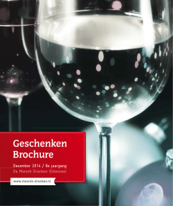 editie 2014 - De Monnik Dranken