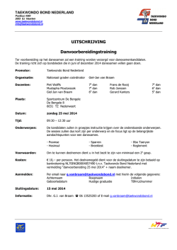 Download - Taekwondo Bond Nederland
