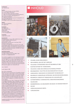 Hoofdredactie lng. Frank de Groot Redactie Drs. G.J. (Harry