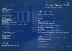 Download onze menukaart