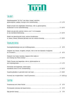 Dinerkaart