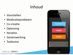 Inhoud - Zorg voor innoveren
