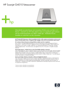 HP Scanjet G4010 fotoscanner