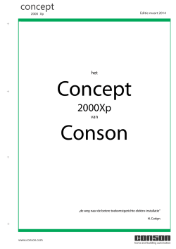 Download hier de volledige beschrijving van het Concept 2000Xp.