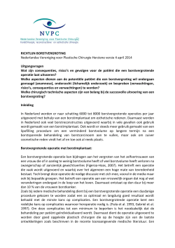 Borstvergroting - Nederlandse Vereniging voor Plastische Chirurgie