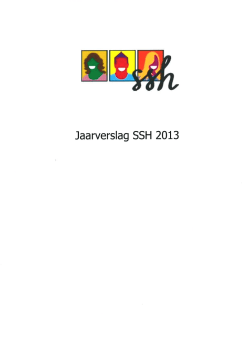 Jaarverslag 2013