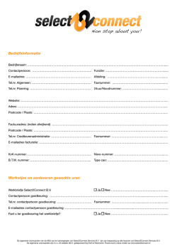 Inschrijfformulieren