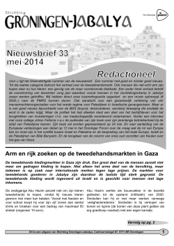 Nieuwsbrief 33 - Groningen