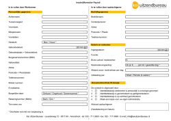 Inschrijfformulier Payroll