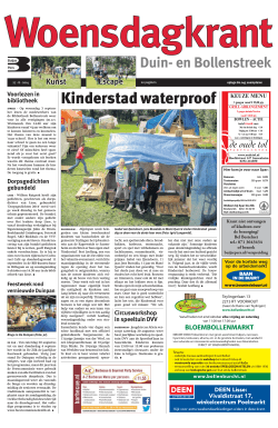 Woensdagkrant Bollenstreek 2014-08-27 10MB