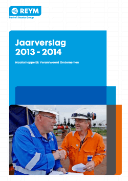 Reym Jaarverslag 2013-2014