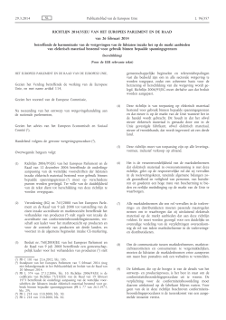 Richtlijn 2014/35/EU van het Europees Parlement en de