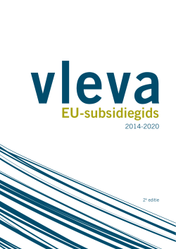 EU-subsidiegids