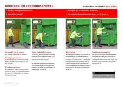 HOUDINGS- EN BEWEGINGSSPIEREN