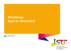 Spel aan Huis - Kennisplein gehandicaptensector