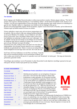 Klik hier voor de nieuwsbrief 2014-1.