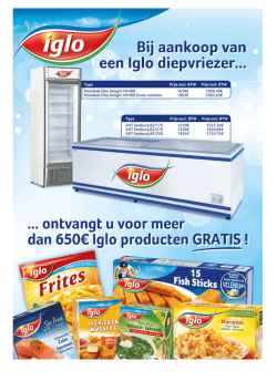 koop van ijaan B een Iglo diepvr