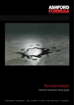 Download de resistentielijst hier in PDF-formaat