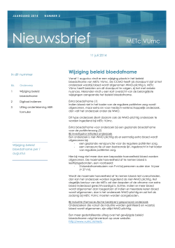 198. Nieuwsbrief METc VUmc 14 juli 2014 — PDF bestand