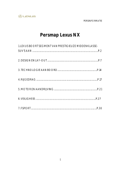 Persmap Lexus NX
