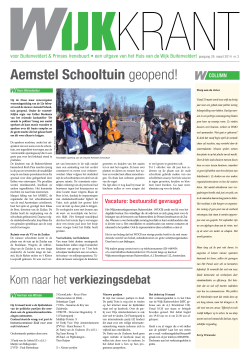Download de Wijkkrant van Februari 2014 in pdf formaat