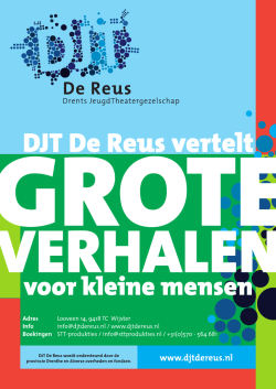DJT de Reus flyer NL 14 voor.indd