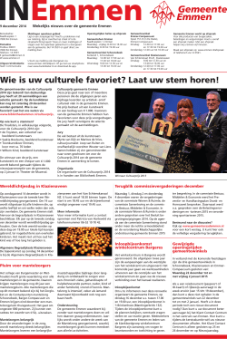 IN Emmen week 50 - Gemeente Emmen