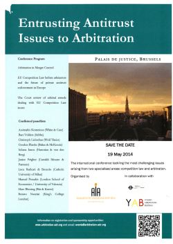 Entrusting Antitrust