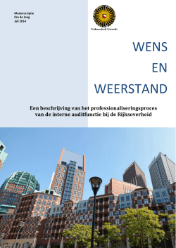 Wens en Weerstand - Utrecht University Repository