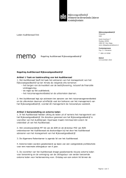 "Regeling Auditberaad Rijksvastgoedbedrijf" PDF document