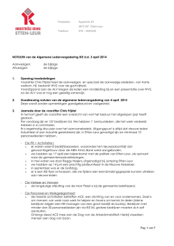 notulen ALV 3-4-2014 - Industriele Kring Etten-Leur