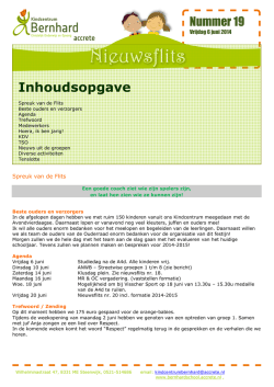 Inhoudsopgave