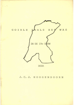 Goirle zo het was 19e eeuw